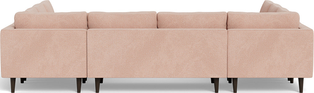 Ladybird 134" U Sectional - Elliot Blush