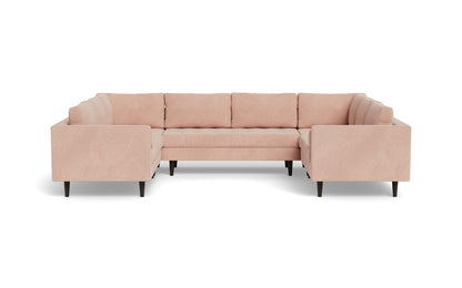 Ladybird 134" U Sectional - Elliot Blush