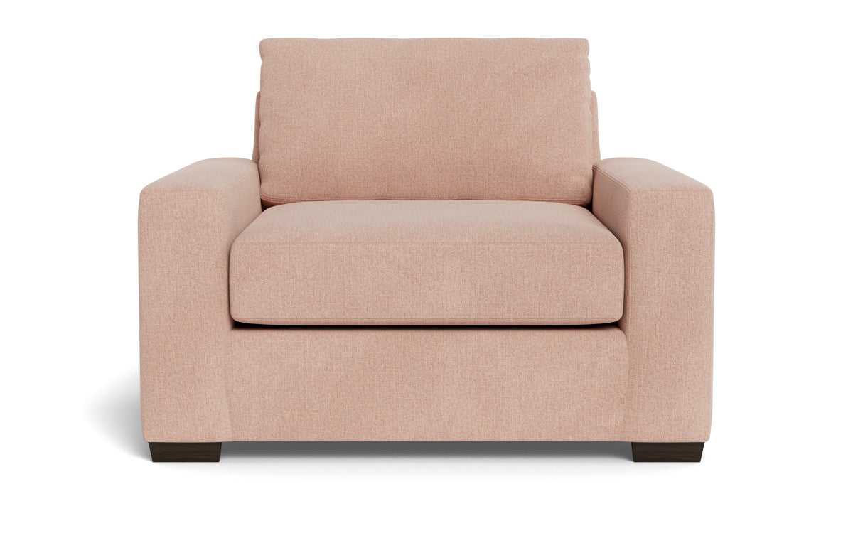 Mas Mesa 52" Deep Arm Chair - Elliot Blush