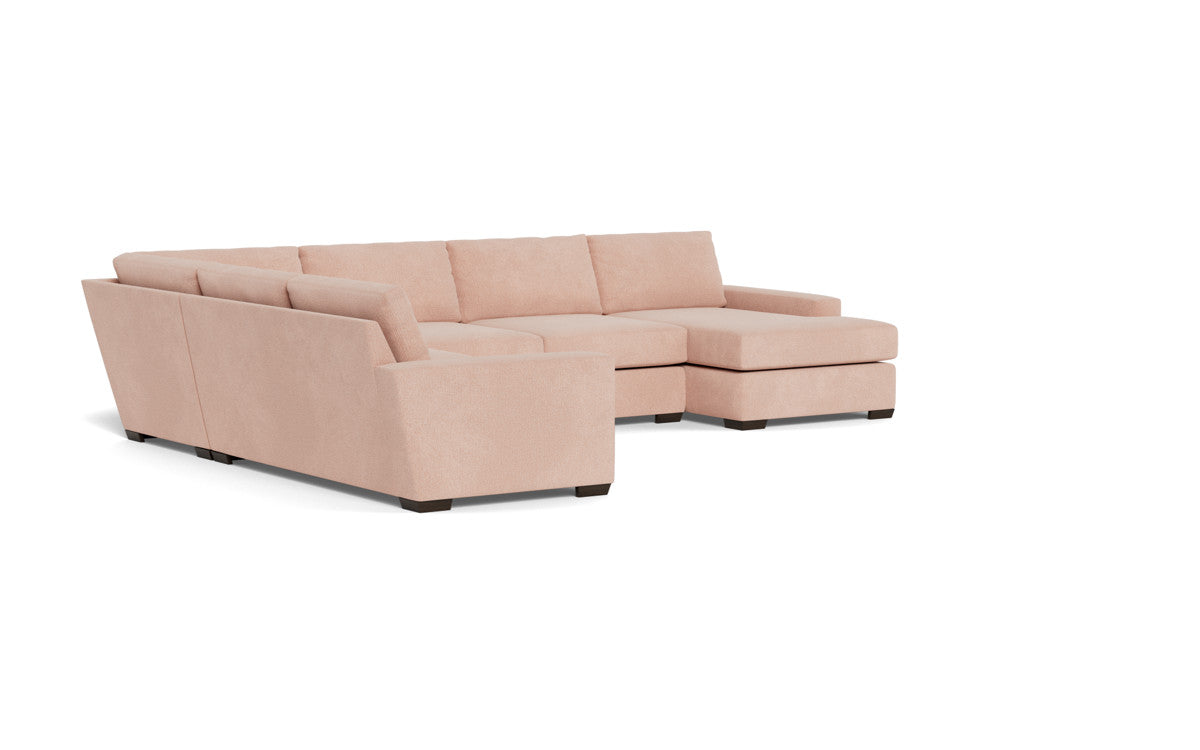 Mas Mesa 162" Deep Corner Sectionals w. Right Chaise - Elliot Blush