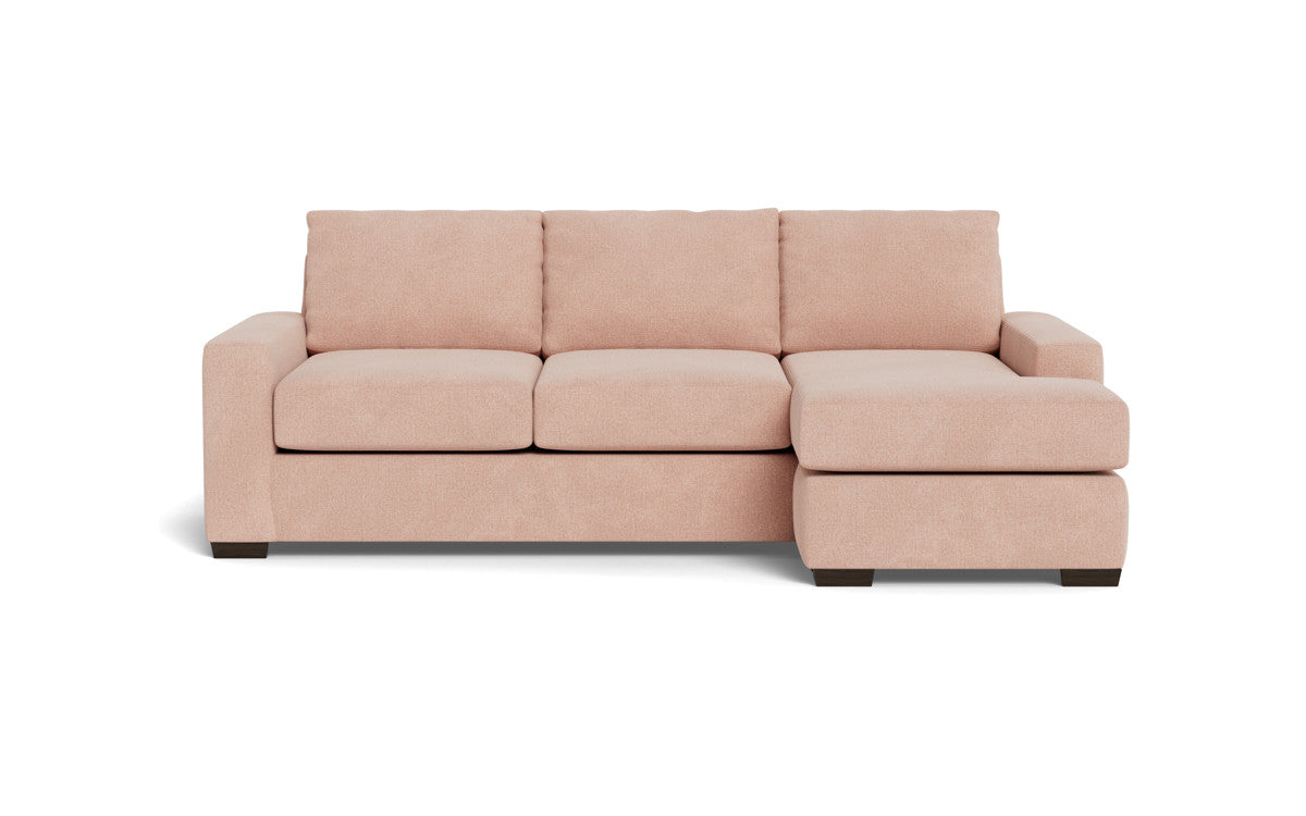 Mas Mesa 101" Deep Reversible Sofa Chaise - Elliot Blush