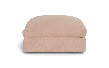 SoCo Ottoman - Elliot Blush