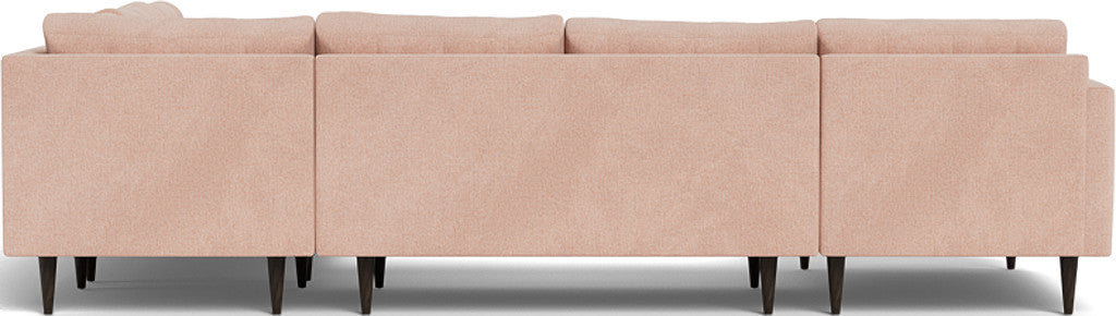 Wallace 131" Corner Sectionals w. Left Chaise - Elliot Blush
