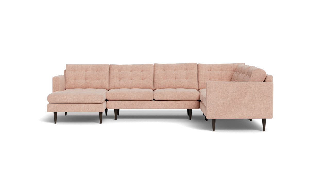 Wallace 131" Corner Sectionals w. Left Chaise - Elliot Blush