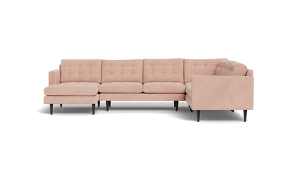Wallace 131" Corner Sectionals w. Left Chaise - Elliot Blush