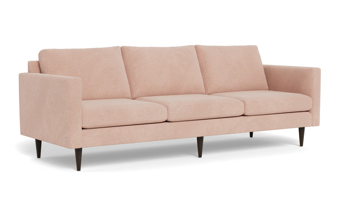 Wallace 98" Untufted Estate Sofa - Elliot Blush