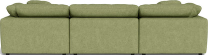 Fluffy 3pc Sofa - Elliot Celadon