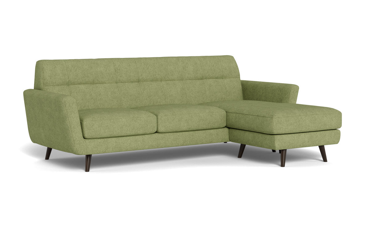 Lamar 96" Reversible Chaise Sofa - Elliot Celadon