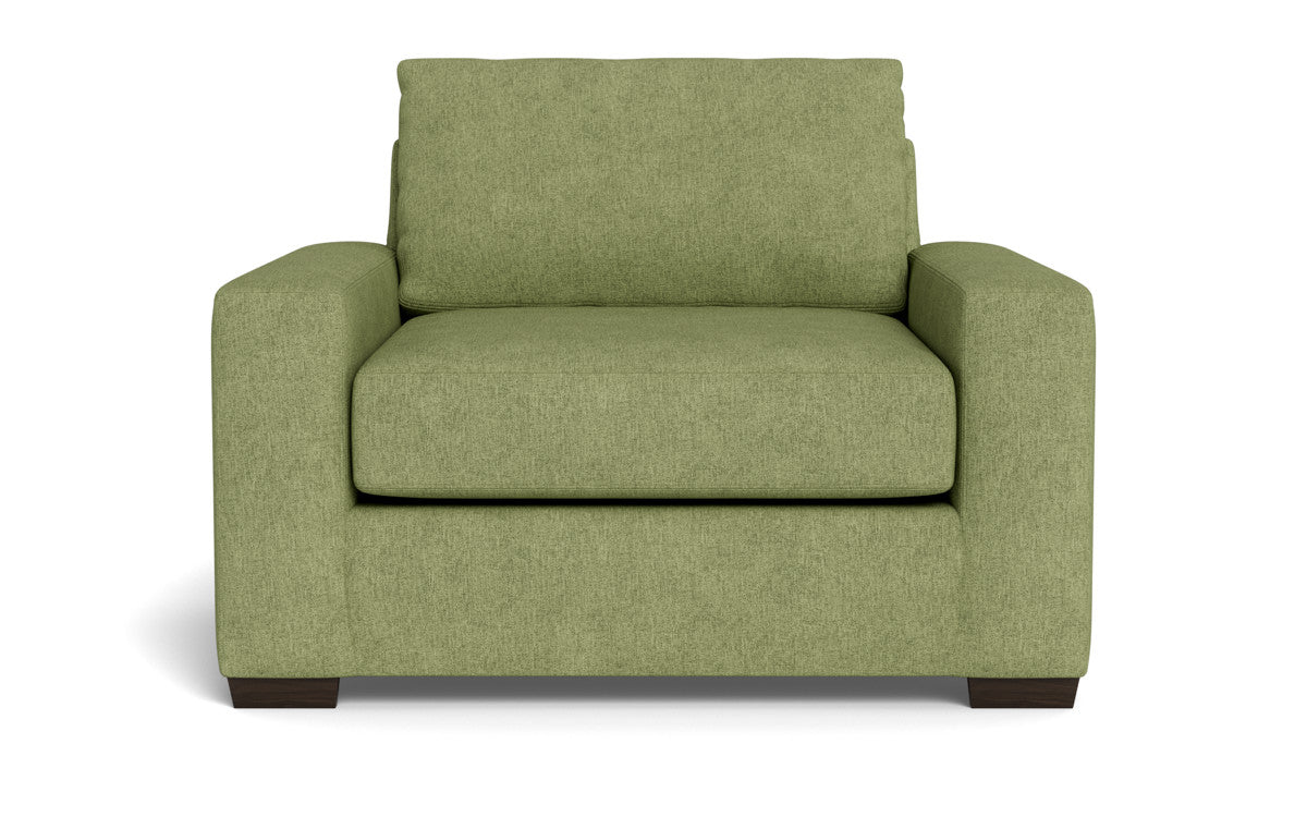 Mas Mesa 52" Deep Arm Chair - Elliot Celadon