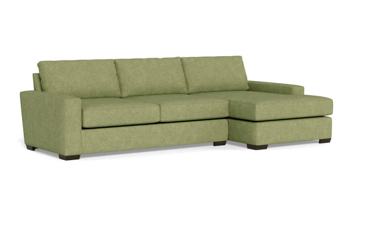 Mas Mesa 123" Deep Right Chaise Sectional - Elliot Celadon