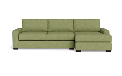 Mas Mesa 123" Deep Right Chaise Sectional - Elliot Celadon