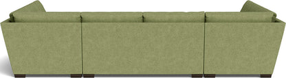 Mas Mesa 166" Deep Condo U Sectional - Elliot Celadon