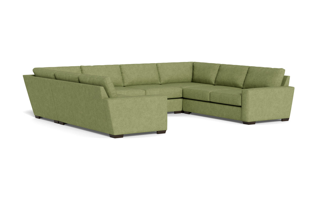 Mas Mesa 166" Deep Condo U Sectional - Elliot Celadon