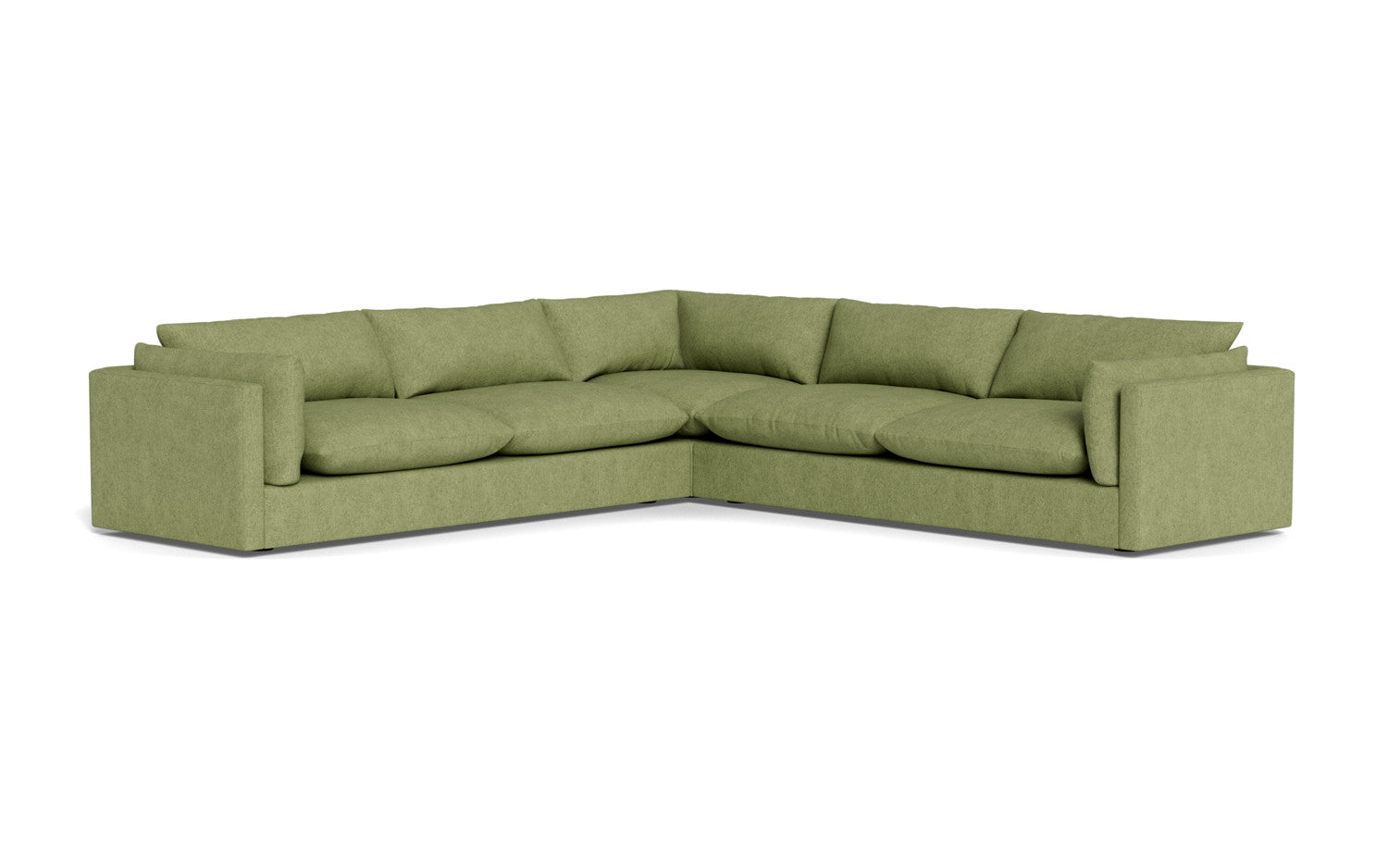 SoCo 124" Corner Sectional - Elliot Celadon