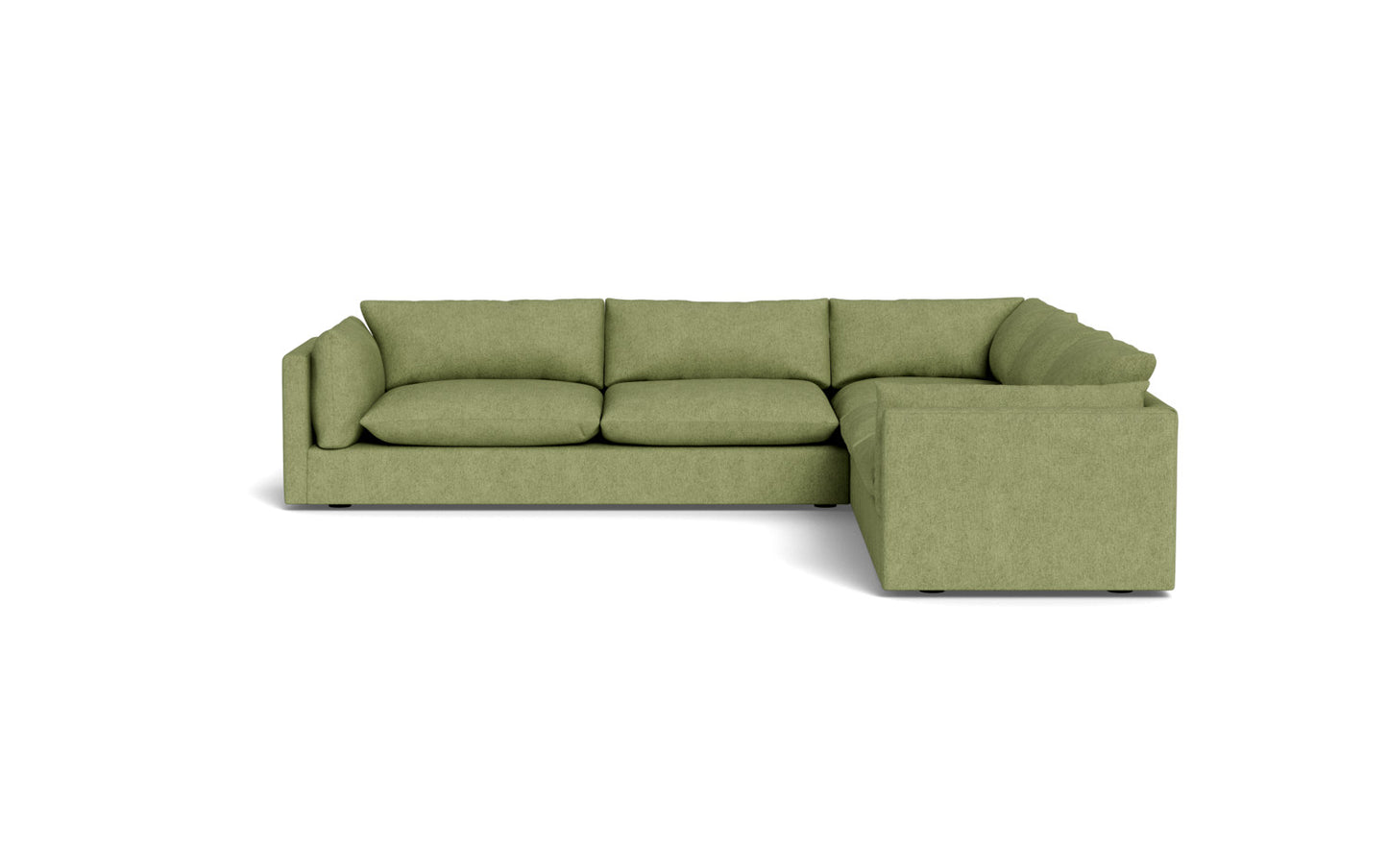 SoCo 124" Corner Sectional - Elliot Celadon