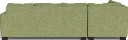 Track 121" Left Chaise Sectional - Elliot Celadon