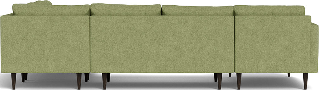 Wallace 131" Corner Sectionals w. Left Chaise - Elliot Celadon