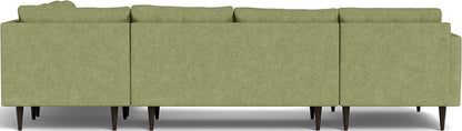 Wallace 131" Corner Sectionals w. Left Chaise - Elliot Celadon