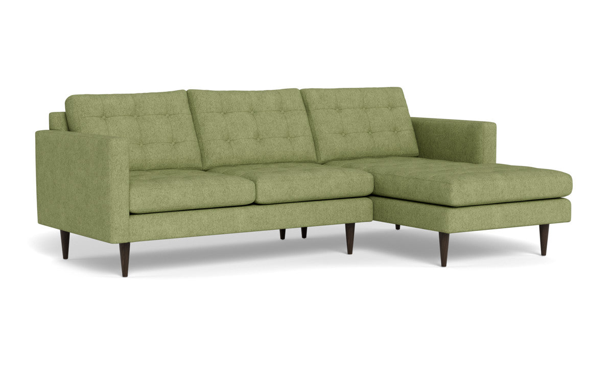 Wallace 98" Right Chaise Sectional - Elliot Celadon