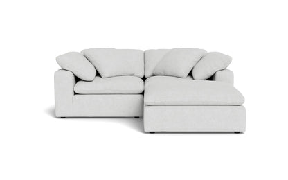 Fluffy 2 Piece Sofa w/Otto - Elliot Dove