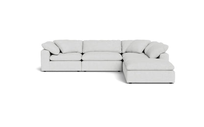 Fluffy 4 Piece Sectional w/Otto - Elliot Dove