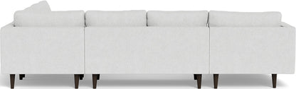 Ladybird 133" Corner Sectional with Left Chaise - Elliot Dove