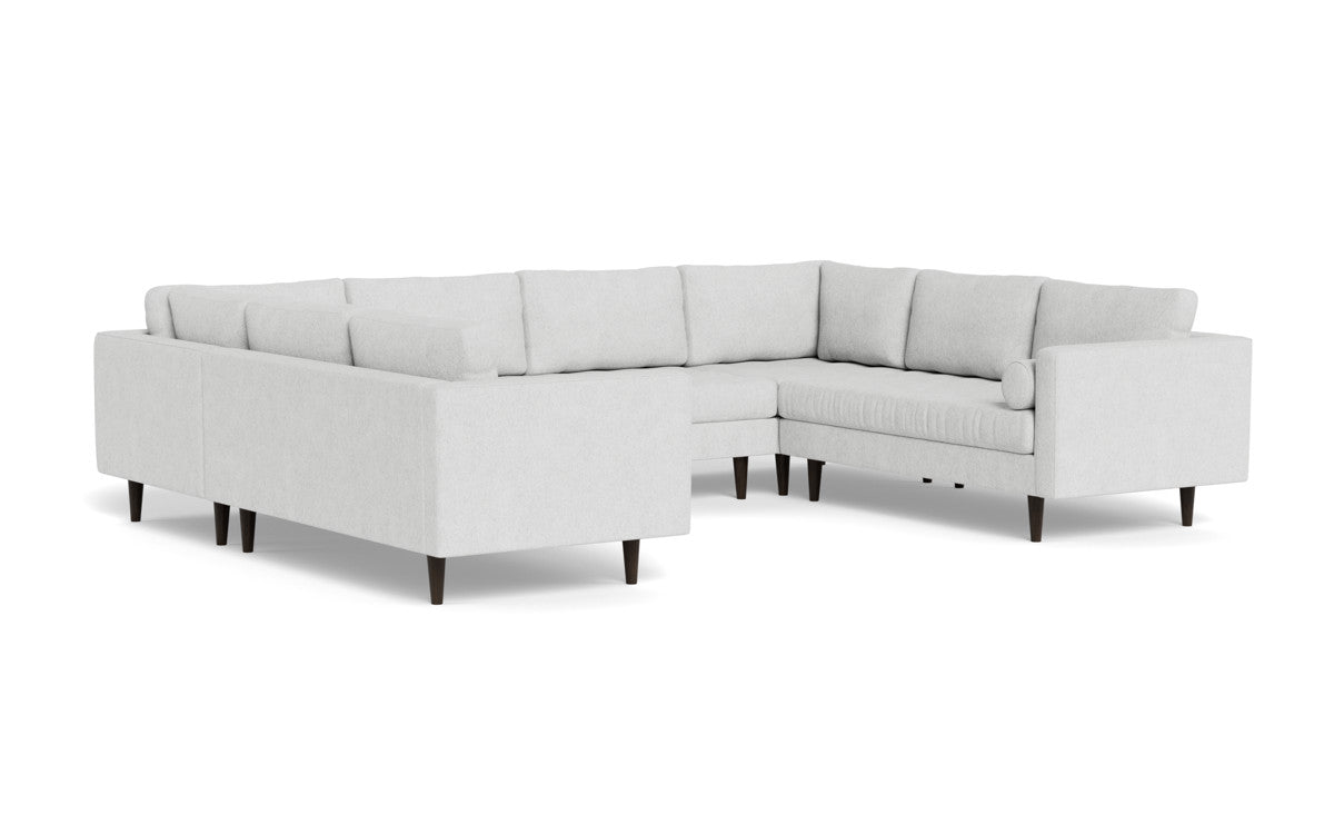 Ladybird 134" U Sectional - Elliot Dove