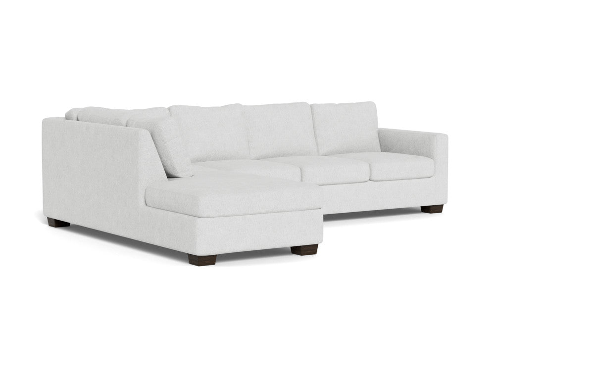 Track 121" Left Chaise Sectional - Elliot Dove