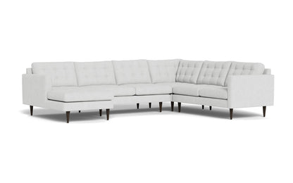 Wallace 131" Corner Sectionals w. Left Chaise - Elliot Dove