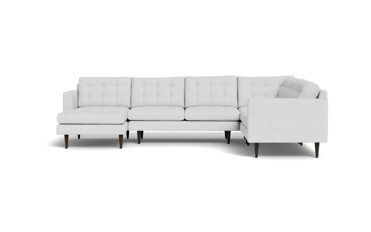 Wallace 131" Corner Sectionals w. Left Chaise - Elliot Dove