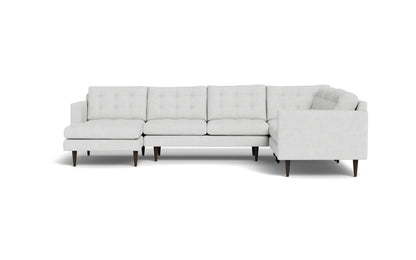 Wallace 131" Corner Sectionals w. Left Chaise - Elliot Dove