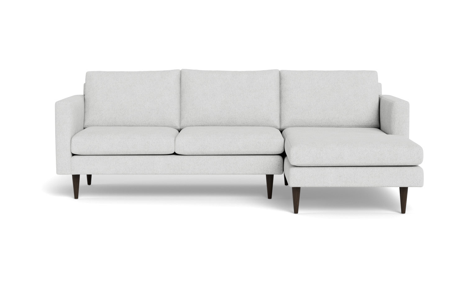 Wallace 98" Untufted Right Chaise Sectional - Elliot Celadon