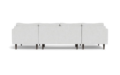 Wallace 126" Untufted Double Chaise U Sectional