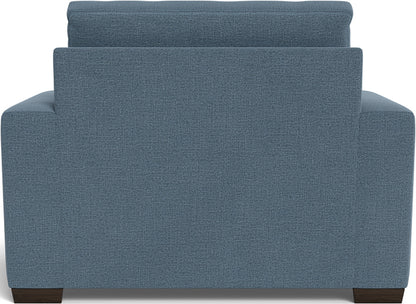 Mas Mesa 52" Deep Arm Chair - Elliot French Blue