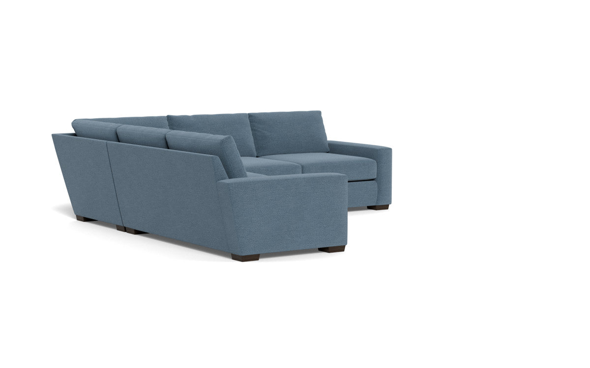 Mesa 121" Corner Sectional - Elliot French Blue