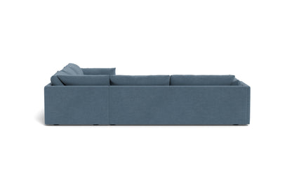 SoCo 124" Corner Sectional - Elliot French Blue