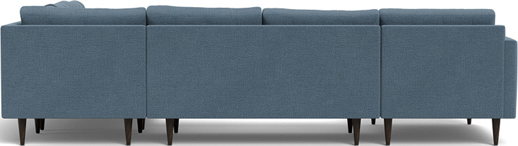 Wallace 131" Corner Sectionals w. Left Chaise - Elliot French Blue