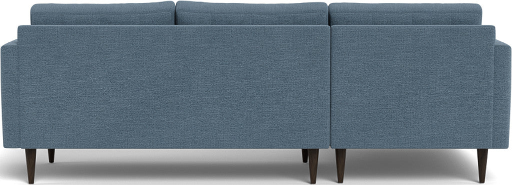 Wallace 98" Left Chaise Sectional - Elliot French Blue