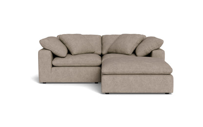 Fluffy 2 Piece Sofa w/Otto - Elliot Pebble