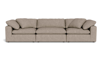 Fluffy 3pc Sofa - Elliot Pebble