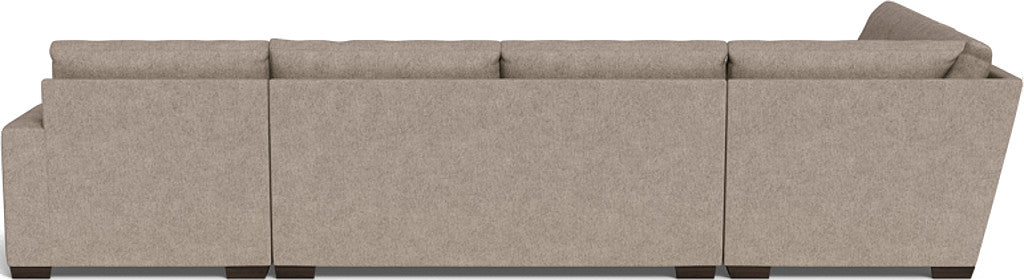 Mas Mesa 162" Deep Corner Sectionals w. Right Chaise - Elliot Pebble