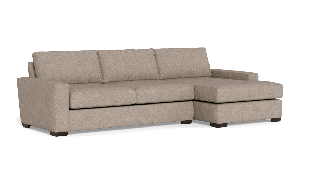 Mas Mesa 123" Deep Right Chaise Sectional - Elliot Pebble