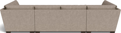 Mas Mesa 166" Deep Condo U Sectional - Elliot Pebble