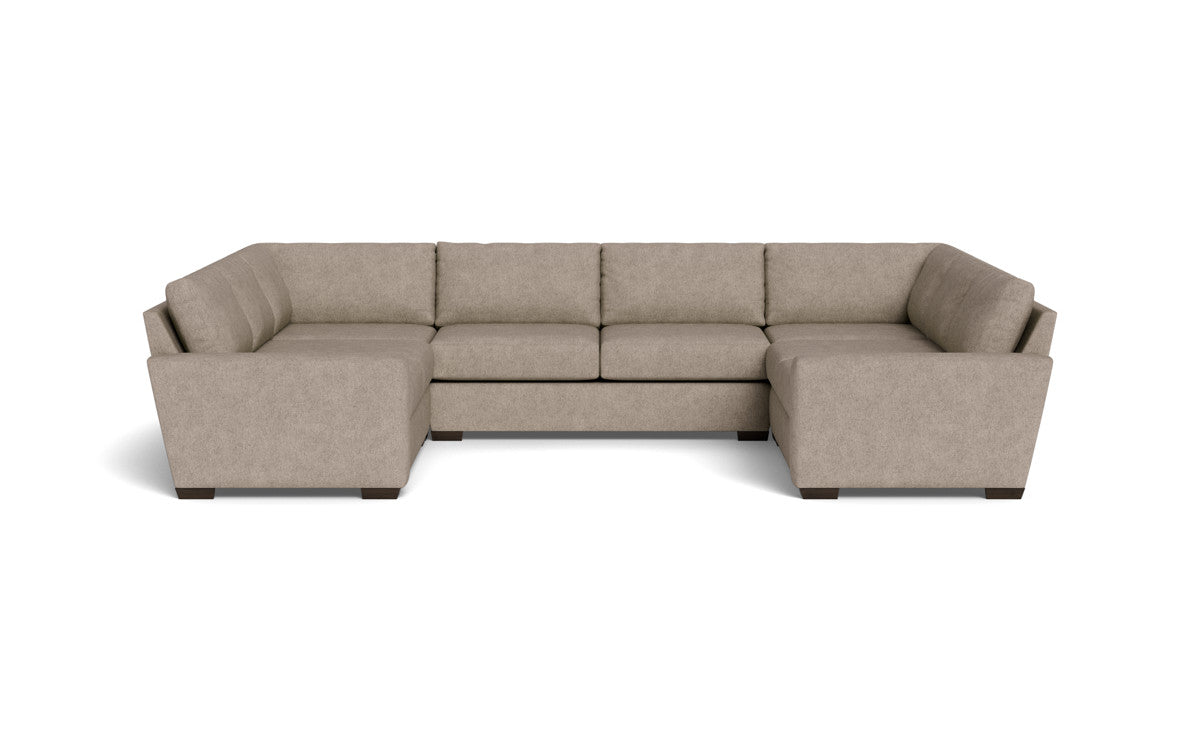 Mas Mesa 166" Deep Condo U Sectional - Elliot Pebble