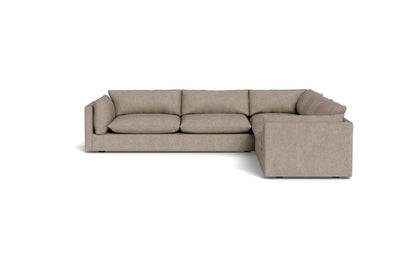 SoCo 124" Corner Sectional - Elliot Pebble