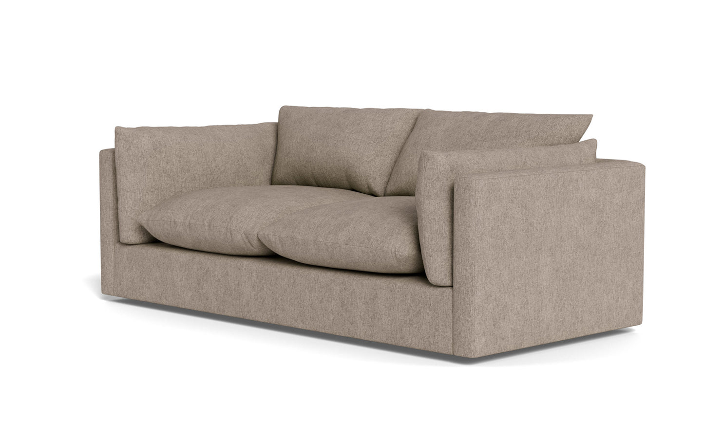 Soco 79" Loveseat - Elliot Pebble