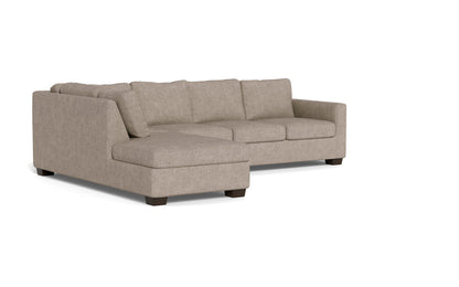 Track 121" Left Chaise Sectional - Elliot Pebble