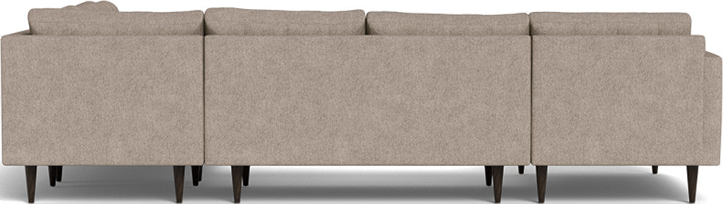 Wallace 131" Corner Sectionals w. Left Chaise - Elliot Pebble