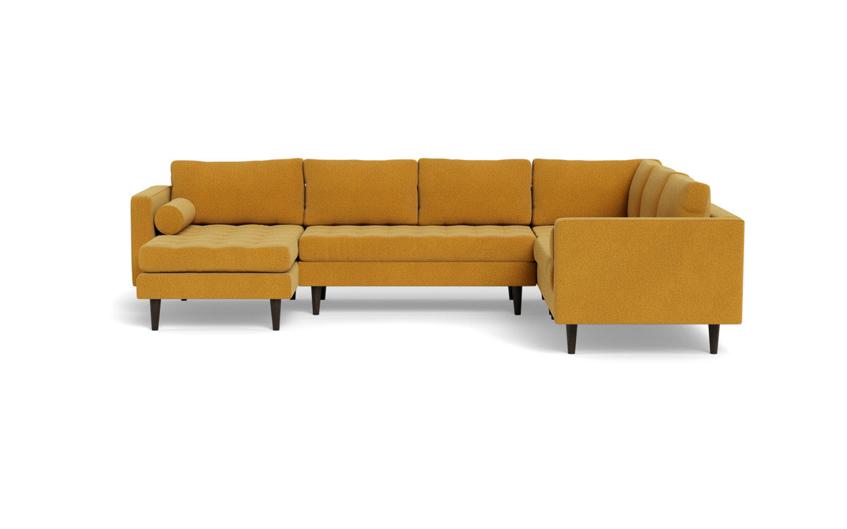 Ladybird 133" Corner Sectional with Left Chaise - Elliot Sunflower