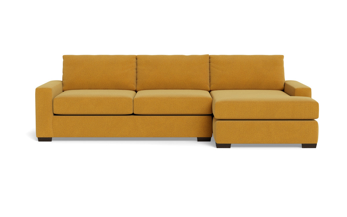 Mas Mesa 123" Deep Right Chaise Sectional - Elliot Sunflower